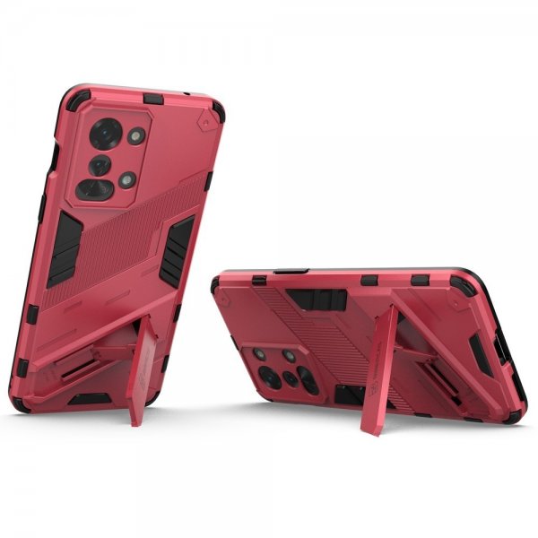 OnePlus Nord 2T Skal Stativfunktion Magenta