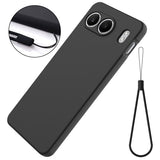 OnePlus Nord 4 Skal med Strap Silikon Svart