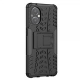 OnePlus Nord N20 5G Skal Däckmönster Stativfunktion Svart