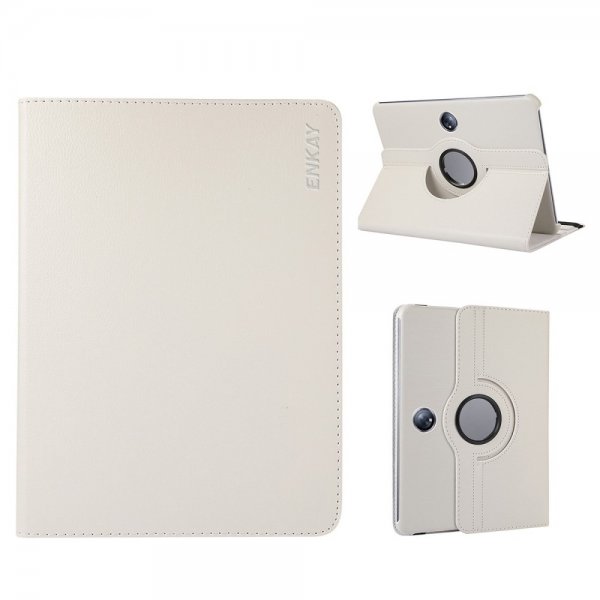 Enkay OnePlus Pad Fodral 360 Grader Vridbar Vit