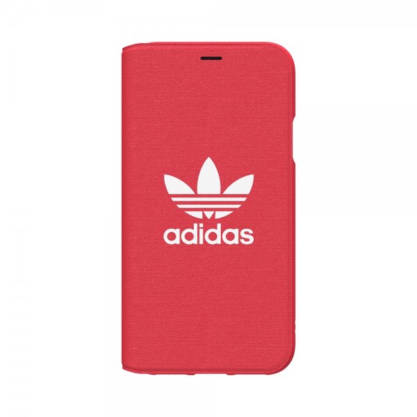 Adidas iPhone X/Xs Fodral OR Booklet Case ADICOLOR SS18 Röd