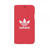 Adidas iPhone X/Xs Fodral OR Booklet Case ADICOLOR SS18 Röd