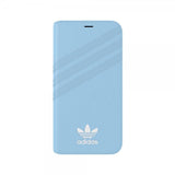 Adidas iPhone X/Xs Fodral OR Booklet Case Suede FW18 Blå
