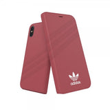 Adidas iPhone X/Xs Fodral OR Booklet Case Suede FW18 Rosa