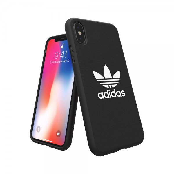 Adidas iPhone X/Xs Skal OR Trefoil Snap Case ADICOLOR SS18 Svart