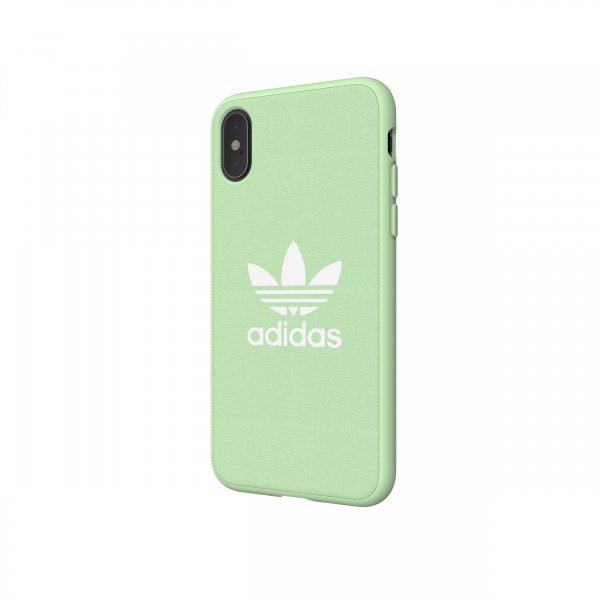 Adidas iPhone X/Xs Skal OR Moulded Case Canvas FW18 Clear Mint