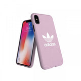 Adidas iPhone X/Xs Skal OR Moulded Case Canvas FW18 Clear Pink