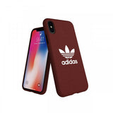Adidas iPhone X/Xs Skal OR Trefoil Snap Case Canvas FW18 Maroon