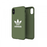Adidas iPhone X/Xs Skal OR Moulded Case Canvas FW18 Trace Green