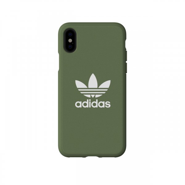Adidas iPhone X/Xs Skal OR Moulded Case Canvas FW18 Trace Green