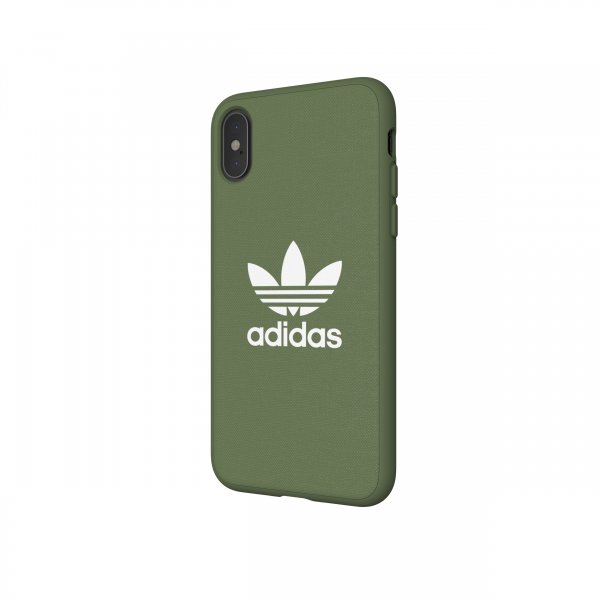 Adidas iPhone X/Xs Skal OR Moulded Case Canvas FW18 Trace Green