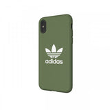 Adidas iPhone X/Xs Skal OR Moulded Case Canvas FW18 Trace Green