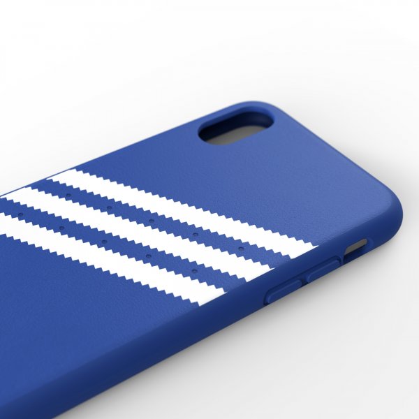Adidas iPhone X/Xs Skal OR Moulded Case Suede FW18 Blå