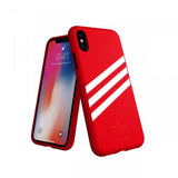 Adidas iPhone X/Xs Skal OR Moulded Case Suede FW18 Röd