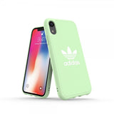 Adidas iPhone Xr Skal OR Moulded Case Canvas FW18 Clear Mint