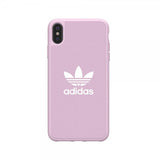 Adidas iPhone Xs Max Skal OR Moulded Case Canvas FW18 Clear Pink