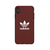 Adidas iPhone Xs Max Skal OR Moulded Case Canvas FW18 Maroon