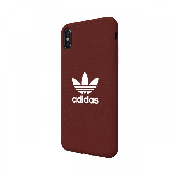 Adidas iPhone Xs Max Skal OR Moulded Case Canvas FW18 Maroon