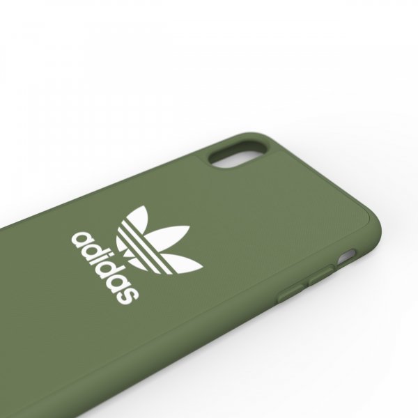 Adidas iPhone Xs Max Skal OR Moulded Case Canvas FW18 Trace Green