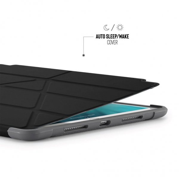 Pipetto iPad Air 2019 (gen 3)/iPad Pro 10.5 Fodral Origami Shield Marinblå