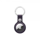 Apple Original AirTag Hållare FineWoven Nyckelring Midnight Purple
