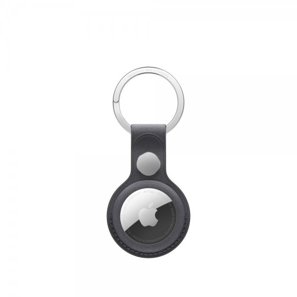 Apple Original AirTag Hållare FineWoven Nyckelring Svart
