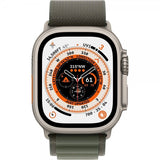 Apple Original Apple Watch Ultra 49mm Armband Alpine Loop Large Grön