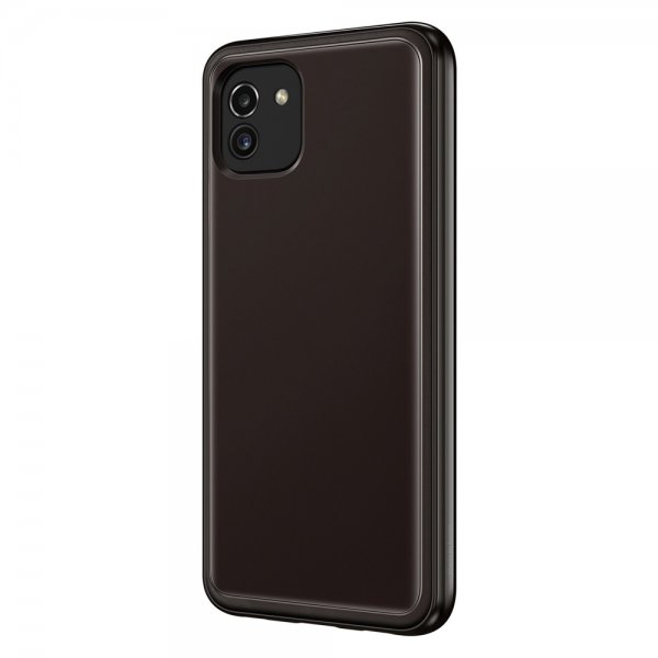 Samsung Original Galaxy A03 Skal Soft Clear Cover Svart