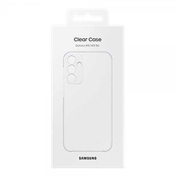 Samsung Original Galaxy A15 Skal Clear Case Transparent