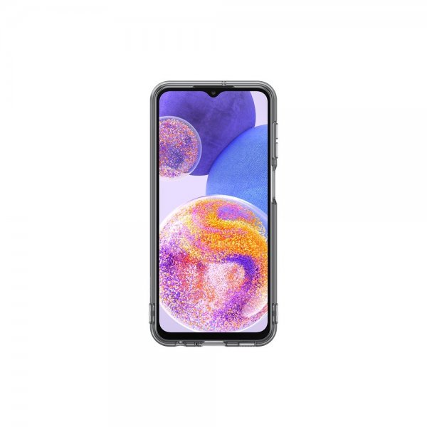 Samsung Original Galaxy A23 5G Skal Soft Clear Cover Svart