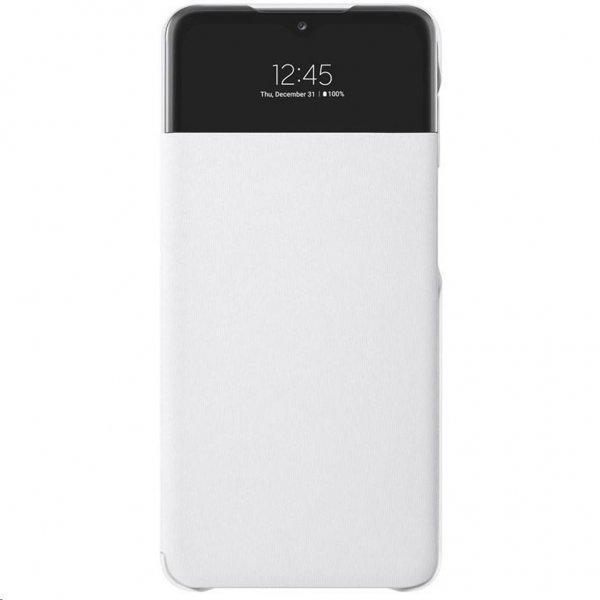 Samsung Original Galaxy A32 5G Fodral Smart S View Wallet Cover Vit