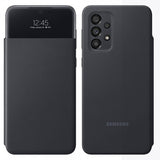Samsung Original Galaxy A33 5G Fodral Smart S View Wallet Cover Svart