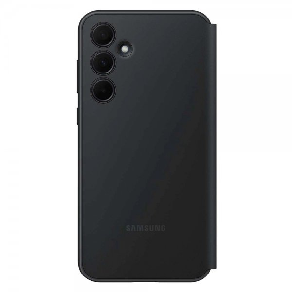 Samsung Original Galaxy A35 Fodral Smart View Wallet Case Svart