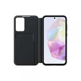 Samsung Original Galaxy A35 Fodral Smart View Wallet Case Svart