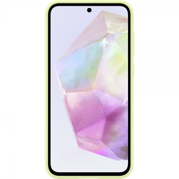 Samsung Original Galaxy A35 Skal Silicone Case Lime