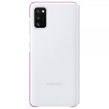 Samsung Original Galaxy A41 Fodral Smart S View Wallet Cover Vit