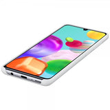 Samsung Original Galaxy A41 Skal Silicone Cover Vit