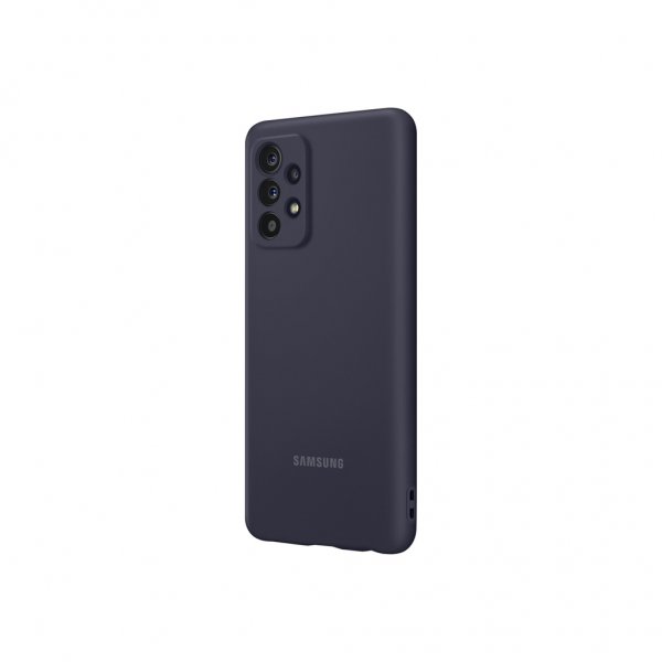 Samsung Original Galaxy A52/A52s 5G Skal Silicone Cover Svart