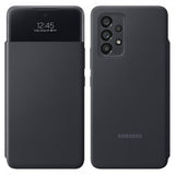 Samsung Original Galaxy A53 5G Fodral Smart S View Wallet Cover Svart