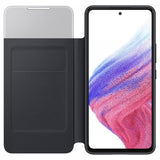 Samsung Original Galaxy A53 5G Fodral Smart S View Wallet Cover Svart