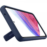 Samsung Original Galaxy A53 5G Skal Protective Standing Cover Transparent Navy