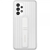 Samsung Original Galaxy A53 5G Skal Protective Standing Cover Transparent Vit