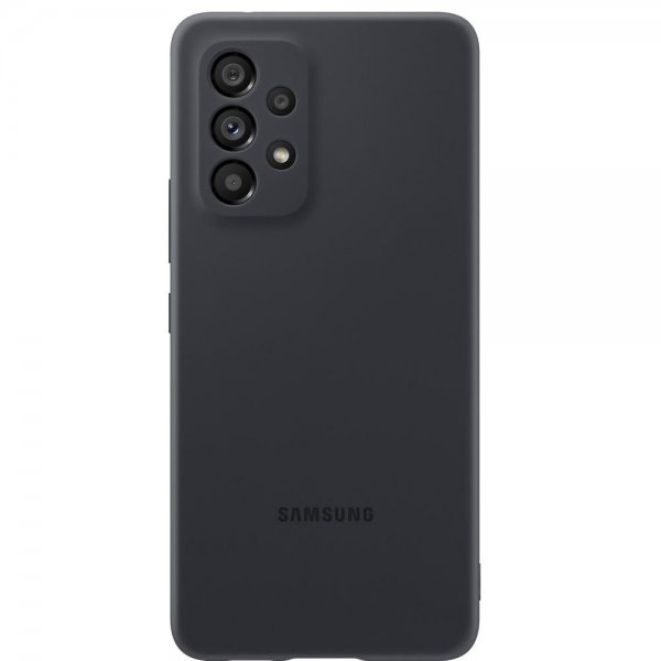 Samsung Original Galaxy A53 5G Skal Silicone Cover Svart