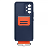 Samsung Original Galaxy A53 5G Skal Silicone Cover with Strap Navy