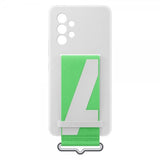 Samsung Original Galaxy A53 5G Skal Silicone Cover with Strap Vit