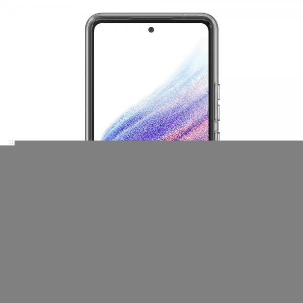 Samsung Original Galaxy A53 5G Skal Soft Clear Cover Svart