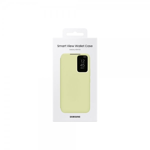 Samsung Original Galaxy A54 5G Fodral Smart View Wallet Case Lime