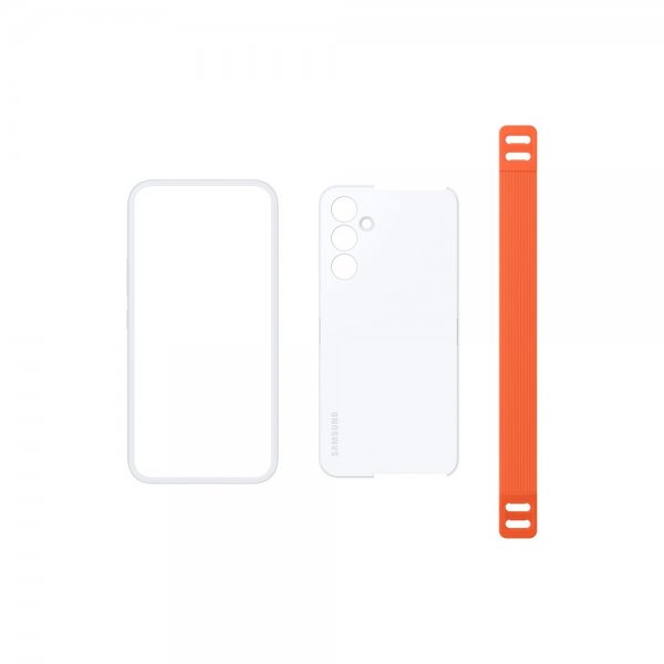 Samsung Original Galaxy A54 5G Skal Haze Grip Case Vit