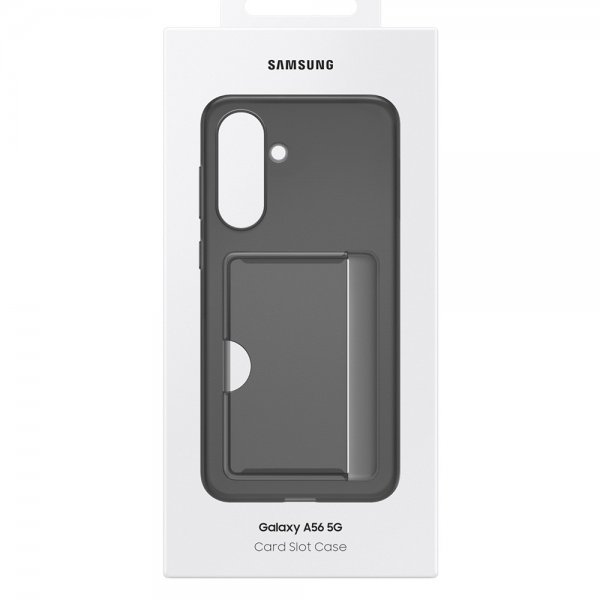 Samsung Original Galaxy A56 Skal Card Slot Case Svart