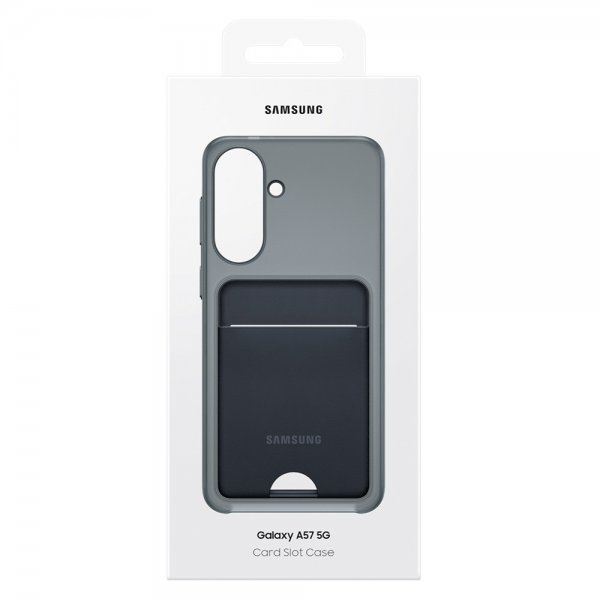 Samsung Original Galaxy A57 Skal Card Slot Case Svart